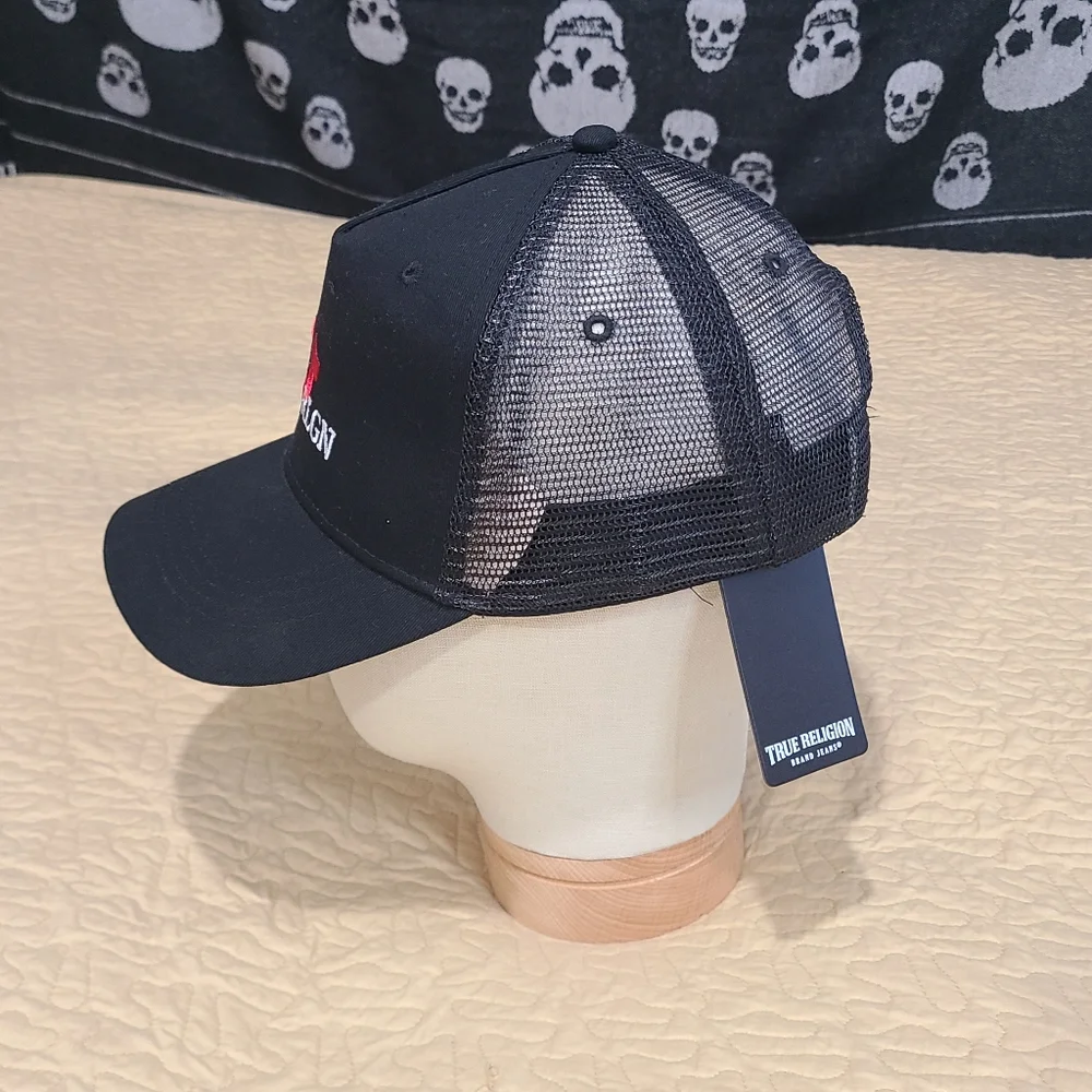 True Religion embroidered trucker hat - Picture 3 of 7